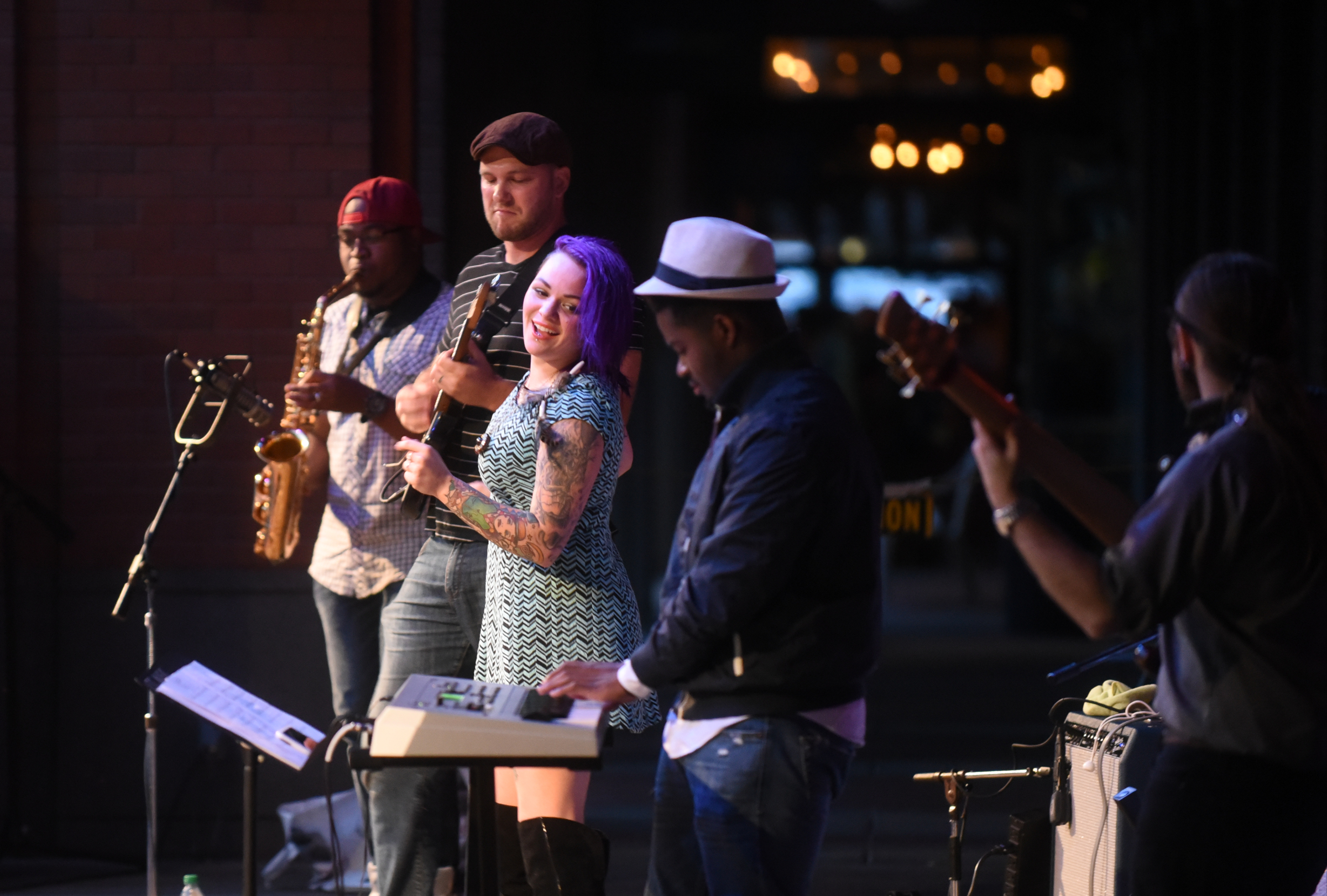 Smooth Dialects performs during Chattanooga's 
