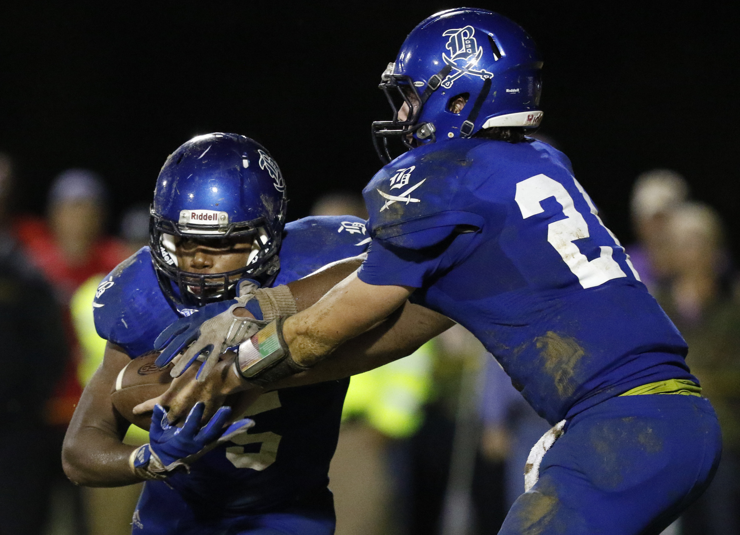 Boyd-Buchanan's head coach Grant Reynolds
Marion County's head coach Ricky Ross