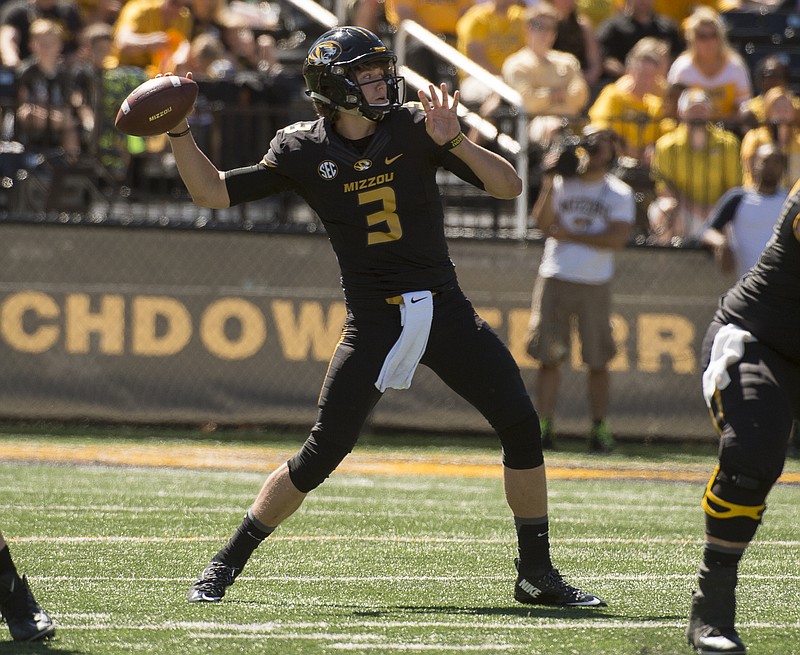 Missouri true freshman Drew Lock will get his first start at quarterback Saturday when the Tigers host South Carolina in the latest Southeastern Conference matchup featuring young players under center.