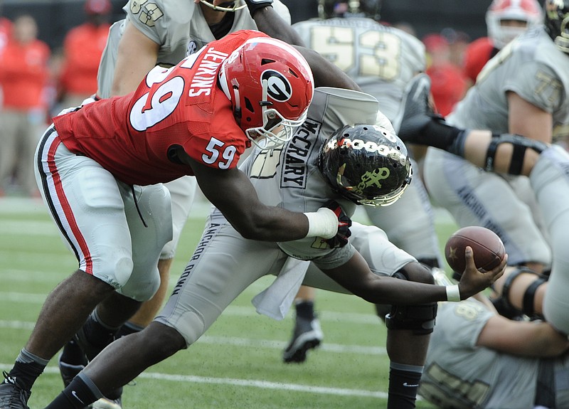 Georgia senior outside linebacker Jordan Jenkins, who had 5.5 tackles for loss at Vanderbilt but struggled this past Saturday against Alabama, believes the Bulldogs will rebound from their lopsided loss to the Crimson Tide.