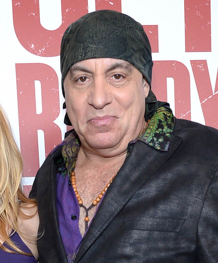 
              FILE - In this Aug. 3, 2015 file photo, Steven Van Zandt attends the premiere of "Ricki and the Flash" in New York.  Van Zandt and Paul Shaffer have signed on to produce the jukebox musical “Piece of My Heart: The Bert Berns Story,” aiming for Broadway next year. (Photo by Scott Roth/Invision/AP)
            