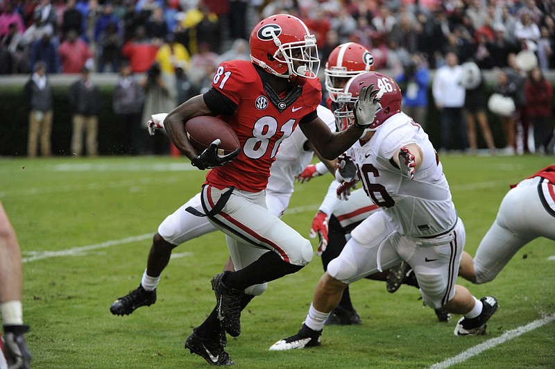 Junior receiver Reggie Davis leads Georgia with six kickoff returns for 124 yards, but the Bulldogs rank last nationally with an average of 14 yards a return.