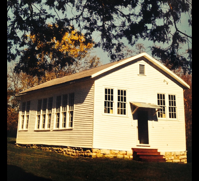 A Rosenwald School House in Sumner County, north of Nashville near the Tennessee-Kentucky border.