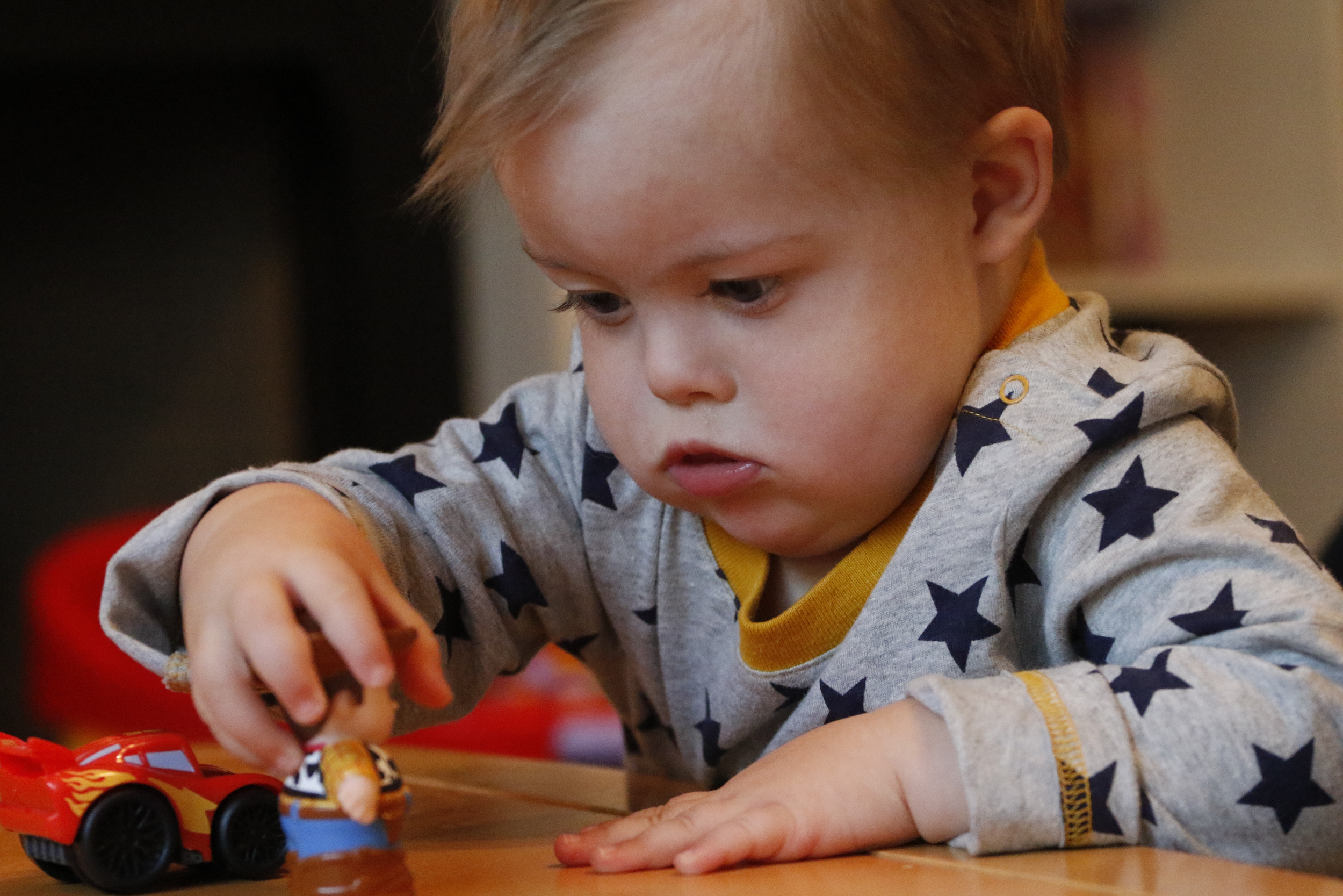 After his initial diagnosis of Down syndrome, tests and doctor visits revealed Maverick doesn't suffer some of the more serious effects of Down syndrome such as heart problems, seizures and thyroid diseases.