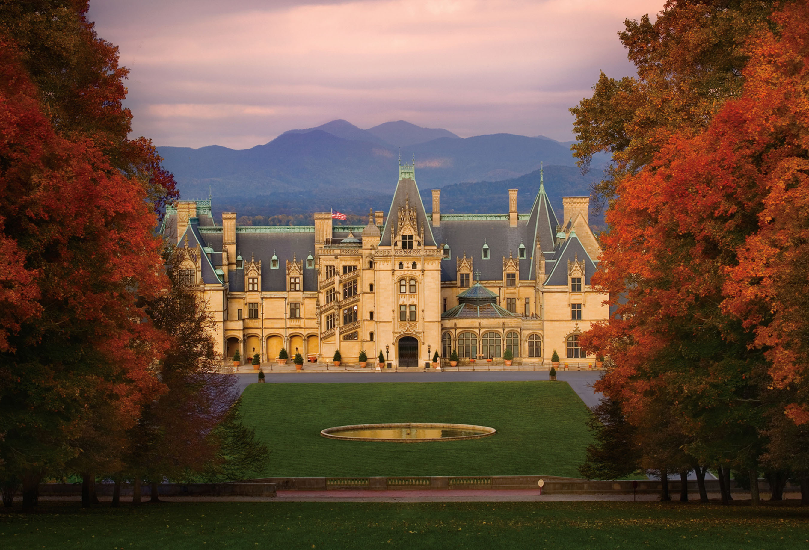 Get close to fall color at the Biltmore Estate in Asheville, N.C. Crisp and cool, autumn is a great time to see George Vanderbilt's estate.