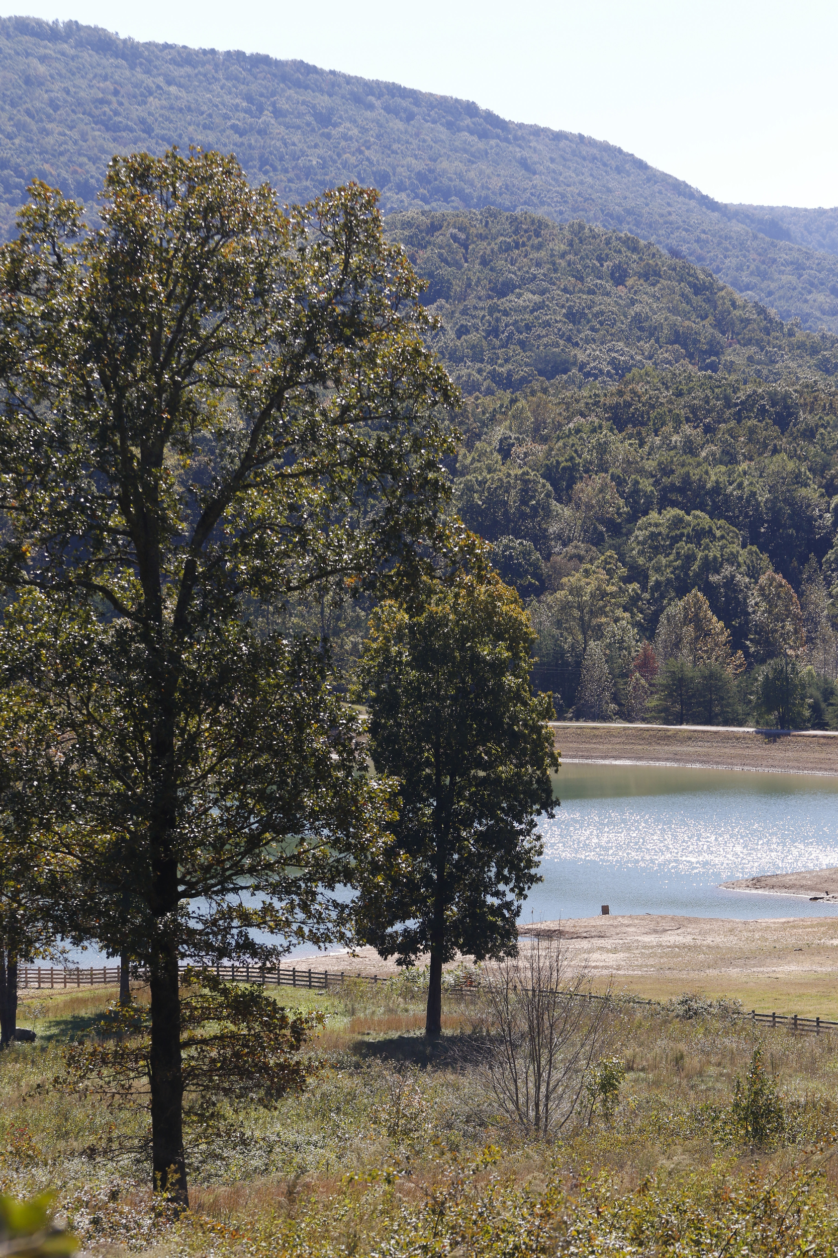 Staff Photo by Dan Henry / The Chattanooga Times Free Press- 10/19/15. The Johnson's Crook Valley near the Georgia-Alabama border in Rising Fawn, Ga., as seen on Monday, October 19, 2015. The Georgia-Alabama Land Trust and Southeastern Cave Conservancy, Inc., are partnering to create the largest cave preserve in Georgia consisting of 1,300 acres of land in the Johnson's Crook Valley.