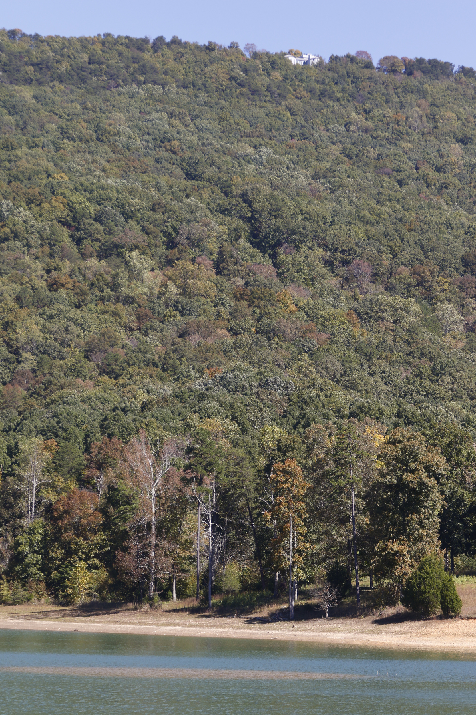 Staff Photo by Dan Henry / The Chattanooga Times Free Press- 10/19/15. The Johnson's Crook Valley near the Georgia-Alabama border in Rising Fawn, Ga., as seen on Monday, October 19, 2015. The Georgia-Alabama Land Trust and Southeastern Cave Conservancy, Inc., are partnering to create the largest cave preserve in Georgia consisting of 1,300 acres of land in the Johnson's Crook Valley.