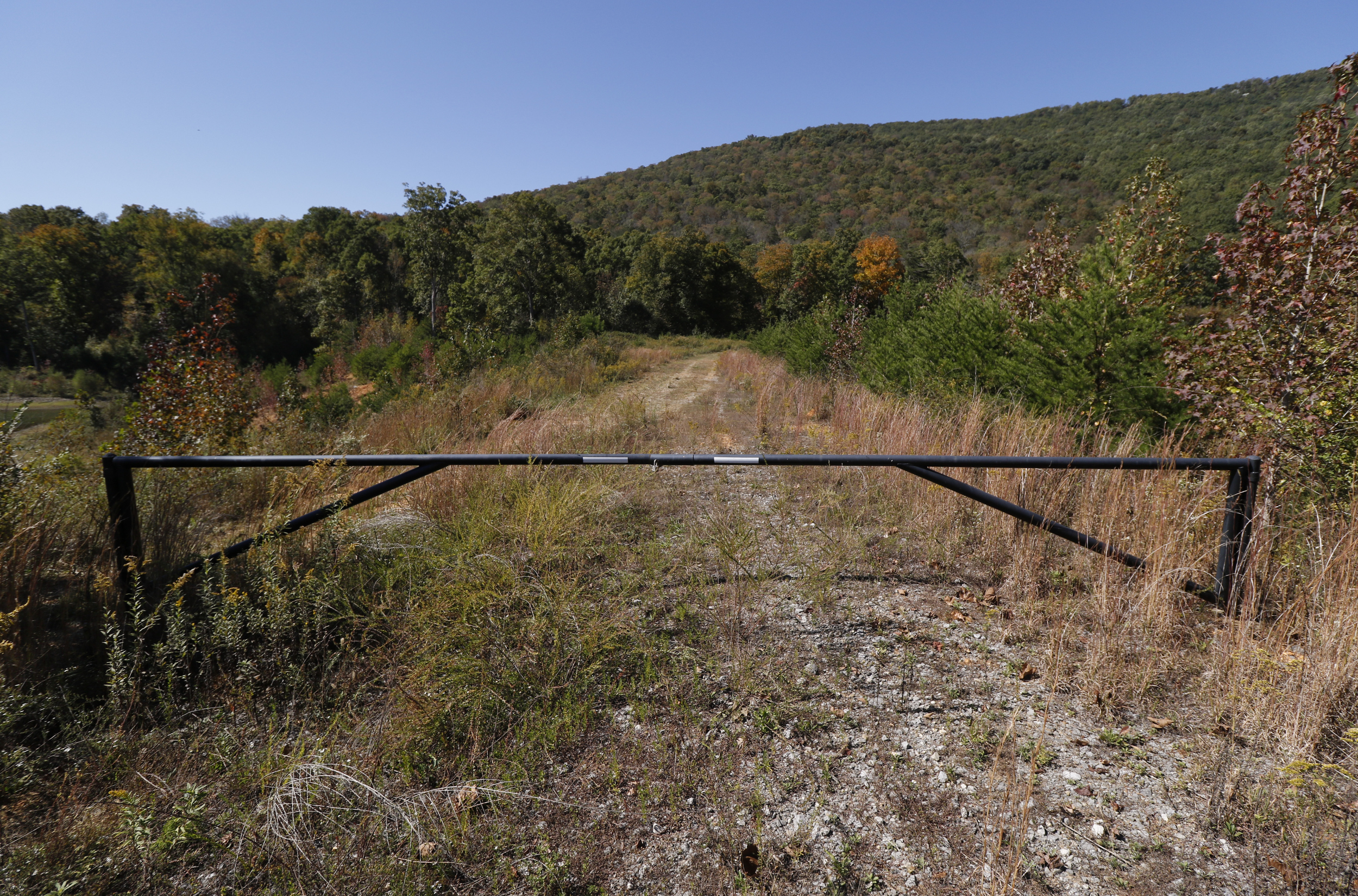 Staff Photo by Dan Henry / The Chattanooga Times Free Press- 10/19/15. The Johnson's Crook Valley near the Georgia-Alabama border in Rising Fawn, Ga., as seen on Monday, October 19, 2015. The Georgia-Alabama Land Trust and Southeastern Cave Conservancy, Inc., are partnering to create the largest cave preserve in Georgia consisting of 1,300 acres of land in the Johnson's Crook Valley.