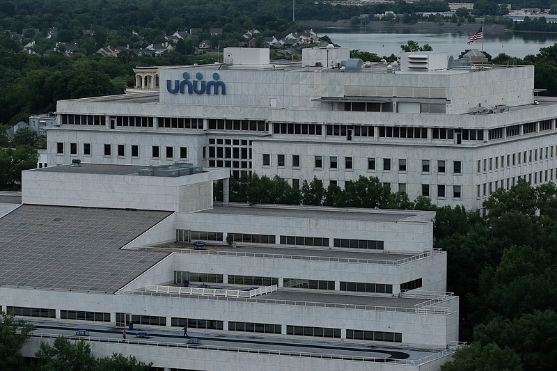 Chattanooga-based Unum is the nation's largest provider of short- and long-term disability insurance. The company paid $5.6 billion in benefits to more than 525,000 individuals in 2014, according to Unum. / Staff file photo