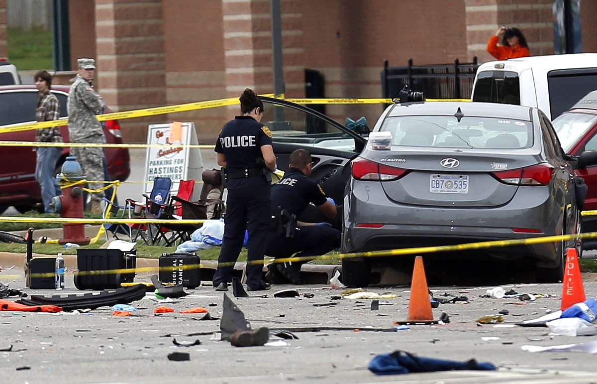 Police holding suspect in Oklahoma parade car crash on 4 charges of 2nd ...