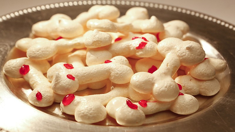 Meringue bones are a perfectly crunchy choice.