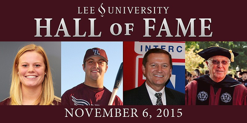 Lee University will be inducting three members — Katie Nelson-Frazier, Tanner Moore and Gary Ray — and presenting a meritorious award to Gary Sharp on Friday.