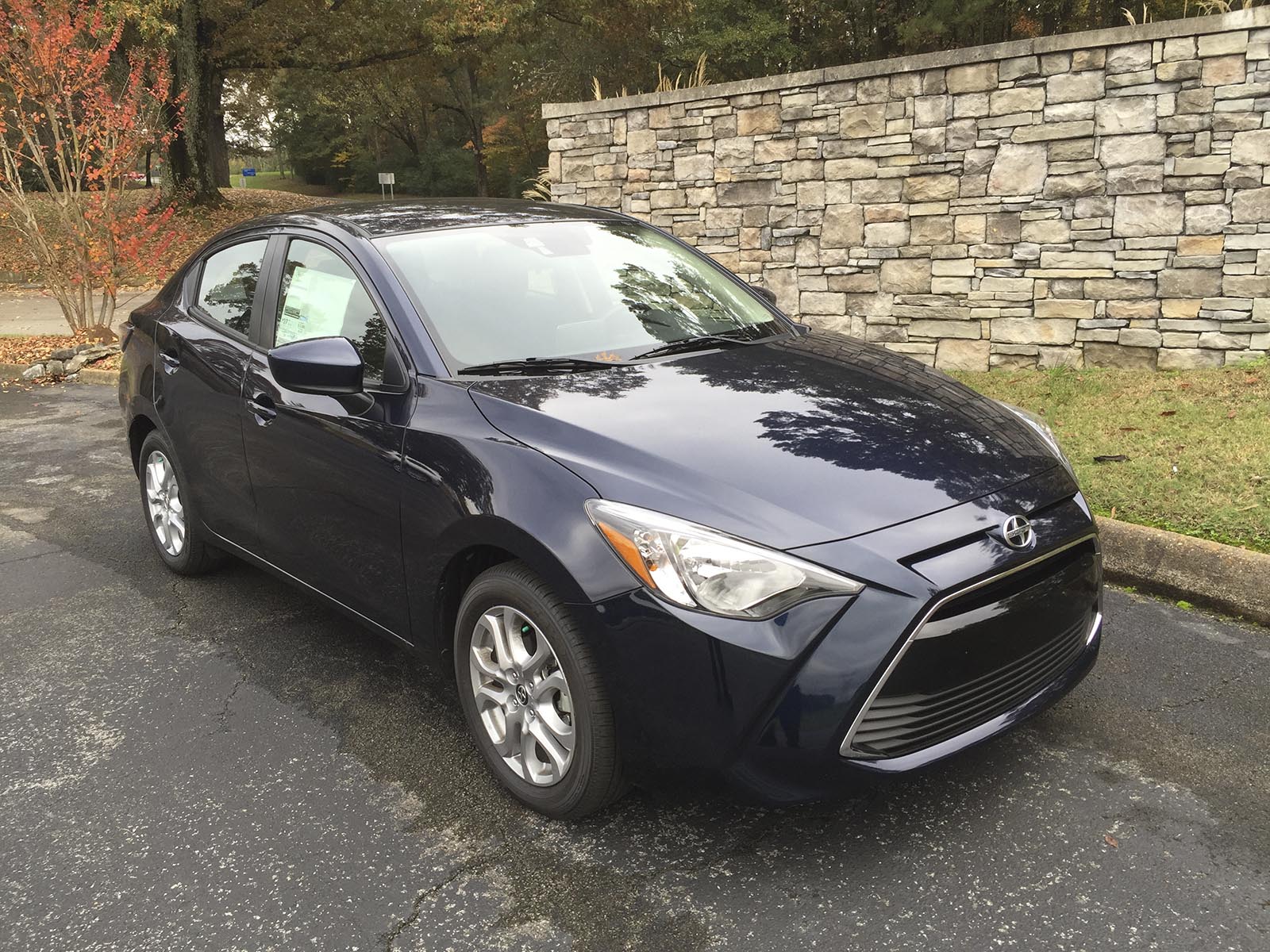 The new Scion iA sedan is based on the Mazda2.