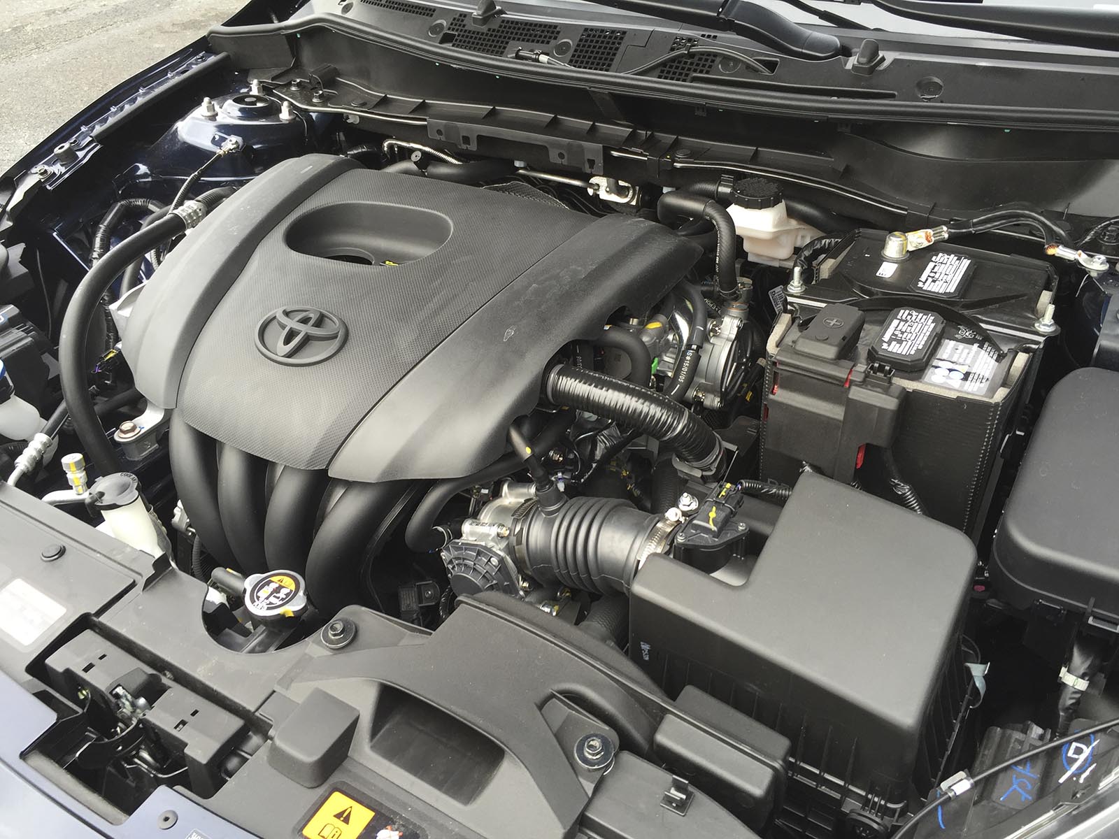 The iA features a 106-horsepower 1.5-liter engine.