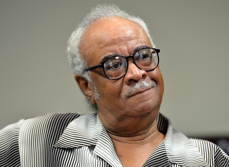 
              FILE - In this June 28, 2013, file photo, Rep. Tyrone Brooks waits for the panel appointed by Gov. Nathan Deal in Atlanta. Brooks is set for sentencing in federal court Monday, Nov. 2, 2015. Brooks pleaded guilty in April of 2015 to one count of filing a false tax document. (Hyosub Shin/Atlanta Journal-Constitution via AP)
            