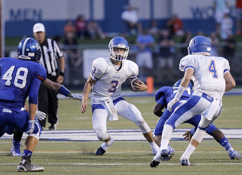 Sophomore quarterback Luke Shiflett of Northwest Whitfield has used his all-around athletic ability and accurate arm to become one of the area's most dangerous players.