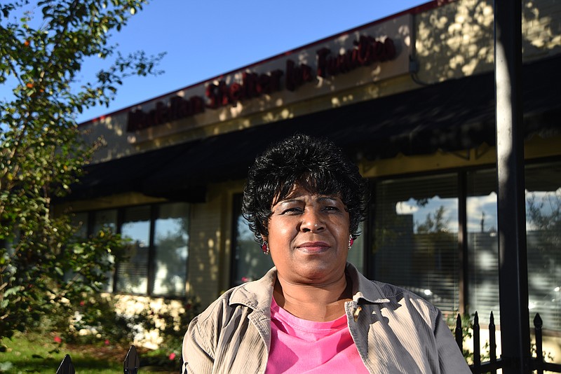 Marla Walls and her grandson are among 85 families who found housing at the Maclellan Shelter for Families.