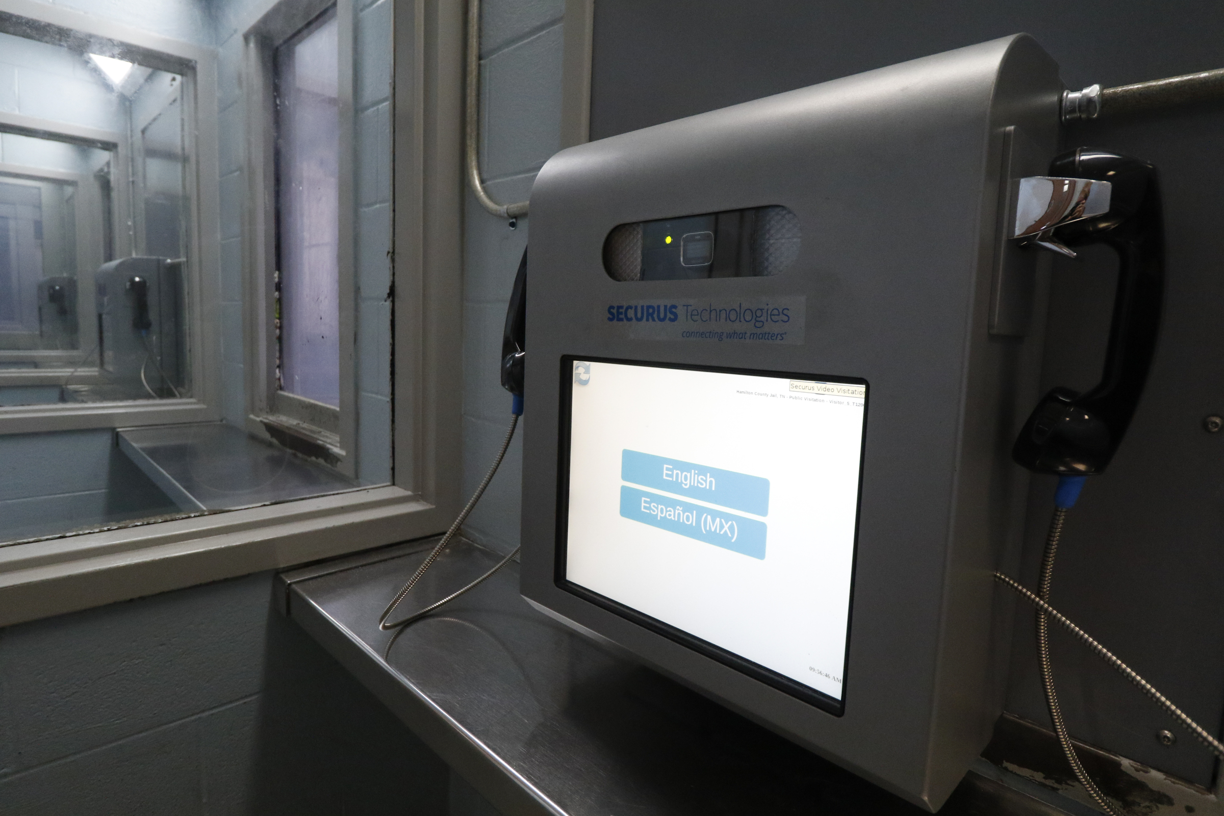New video kiosks have been installed at the jail in downtown Chattanooga and will be used for all visitation for inmates from here on out.
