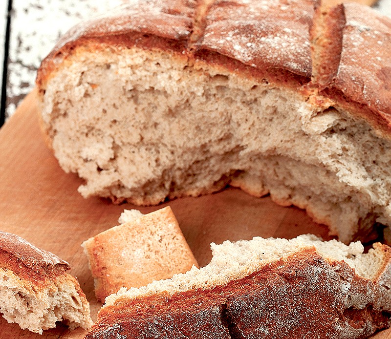 Savory rye bread