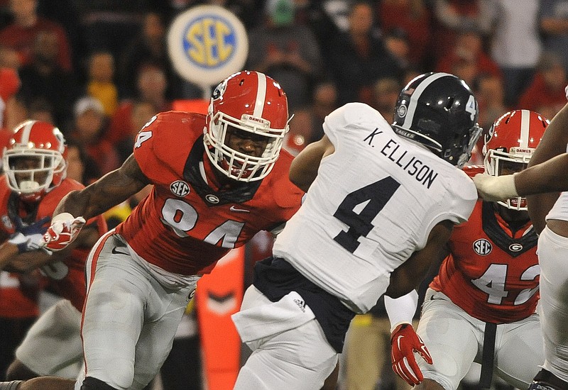 Georgia junior linebacker Leonard Floyd.