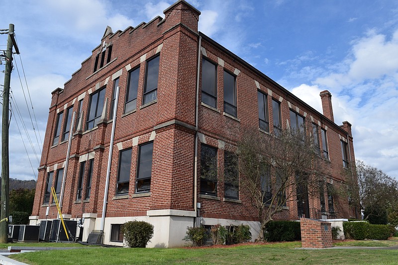 The Dade County Courthouse on the busy town square in downtown Trenton, Ga., is undergoing renovations to house new tenants as early as spring of next year. The building constructed in 1926 is the county's second courthouse.