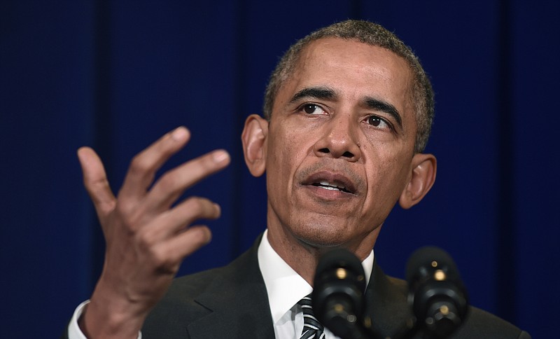 President Barack Obama speaks during a news conference in Kuala Lumpur, Malaysia, Sunday, Nov. 22, 2015. In Southeast Asia, Obama has taken a softer tone on human rights and corruption in a part of the world that rights groups claim is rife with abuses. 