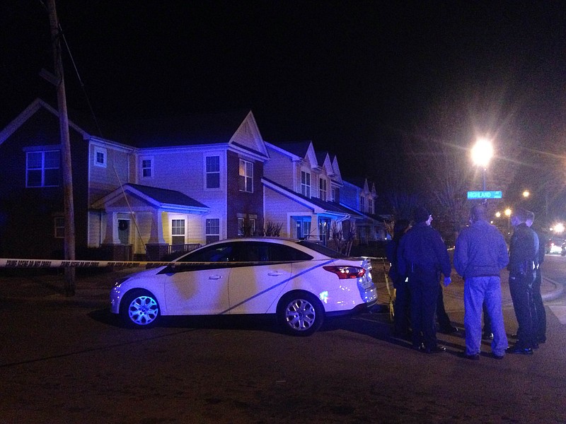 Chattanooga police are on the scene of a fatal shooting tonight on Highland Avenue.