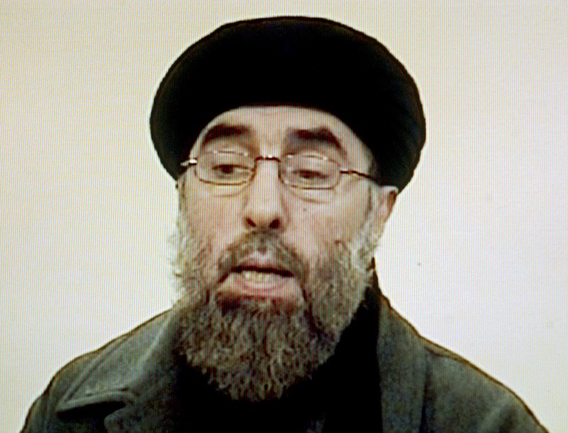
              FILE - In this March 8, 2007 file photo, Afghan rebel leader Gulbuddin Hekmatyar is seen in this photo grab from a video received by Associated Press Television in Karachi, Pakistan. Seeking to gain new leverage, a notorious Afghan warlord who was designated a "global terrorist" by the United States and blacklisted by the United Nations along with Osama bin Laden, wants to come out of the shadows. In videotaped remarks to the AP, Gulbuddin Hekmatyar casts himself as an interlocutor who can help bring about peace but it's hard to gauge what role, if any, the feared mujahedeen leader could play in Afghan politics. (AP Photo via AP video, File)
            