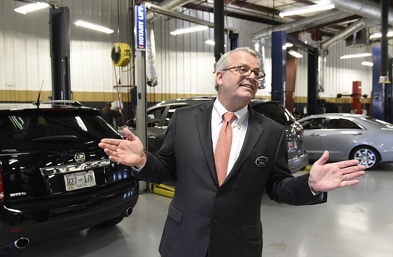 Brent Morgan and his brother, Dwight, have just finished a $2.2 million renovation of their Integrity Buick GMC Cadillac dealership in Chattanooga.
