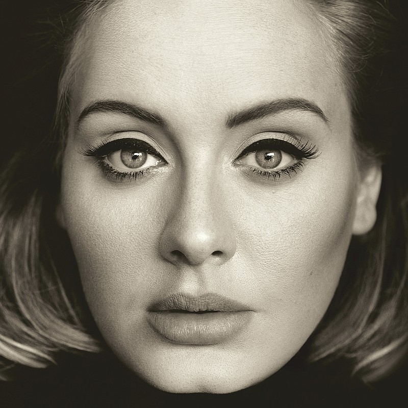 
              This CD cover image released by Columbia Records shows, "25," the latest release by Adele. (Columbia Records via AP)
            