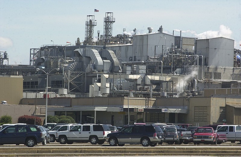 The Chattanooga Dupont plant is pictured in this file photo.