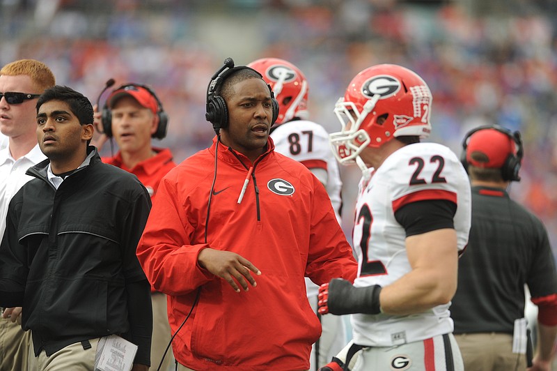 Georgia receivers coach Bryan McClendon will serve as interim coach of the Bulldogs in their bowl game.