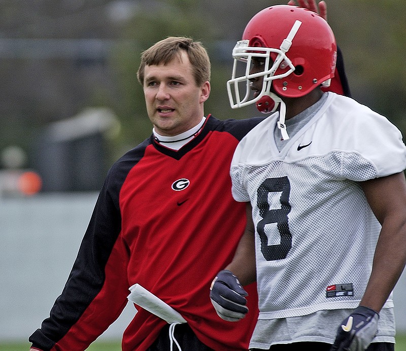 Kirby Smart with Paul Oliver