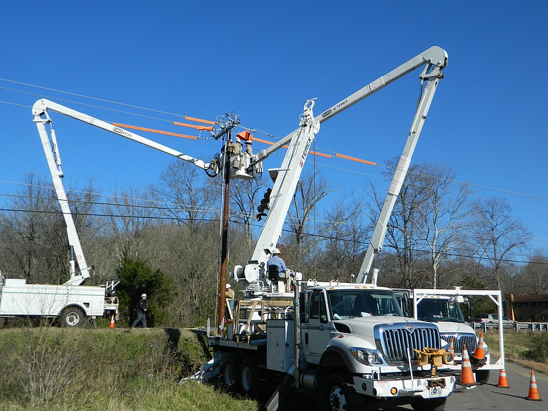 Cleveland Utilities upgrade lines in Cleveland, Tenn.