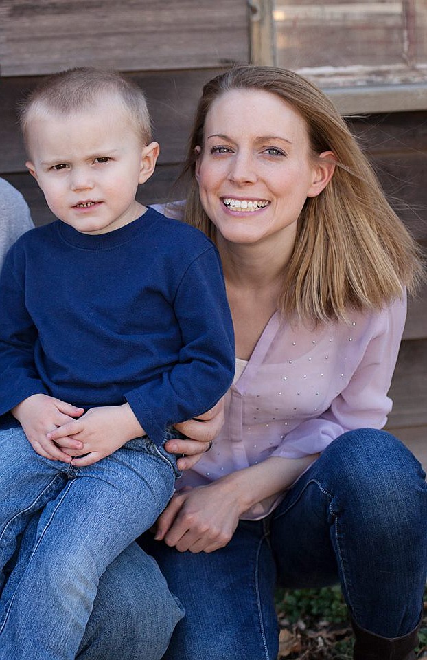 Colton Johnson, 5, and his mother, Rachael Johnson, 30, pose in these undated family portraits. Both Colton and Johnson were found shot to death inside their Cleveland, Tenn. home on Monday, Dec. 7.