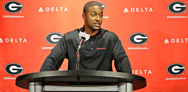 Georgia receivers coach Bryan McClendon is the interim coach for the Bulldogs in their TaxSlayer Bowl date with Penn State on Jan. 2.