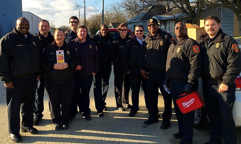 The Chattanooga fire department personnel who installed smoke alarms and handed out fire safety information to residents along 7th Avenue and nearby streets. Volunteers with the American Red Cross of Southeast Tennessee also participated in this event.