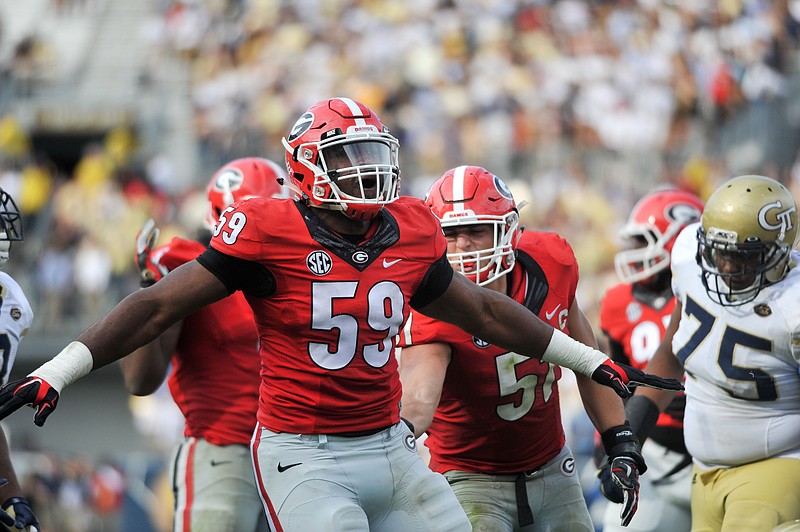 Georgia senior outside linebacker Jordan Jenkins is hoping his class can win a 40th game when the Bulldogs face Penn State in the TaxSlayer Bowl on Jan. 2.