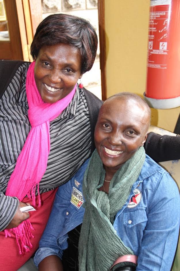Rahab, on the right, with her mother, was only 9 years old when her father died and his brothers chased her away from the rural village where her family lived. Her uncles were willing to support any sons her father had, but not his daughters.