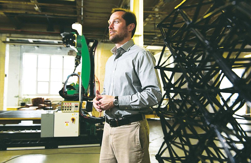 Platt Boyd is founder and CEO of Branch Technology, which has combined industrial robotics and 3D printing to manufacture structural components used in high-end architecture.