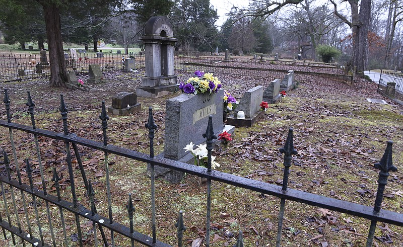 The Soddy Presbyterian Cemetery is photographed on Wednesday, Dec. 30, 2015, in Soddy-Daisy, Tenn.
