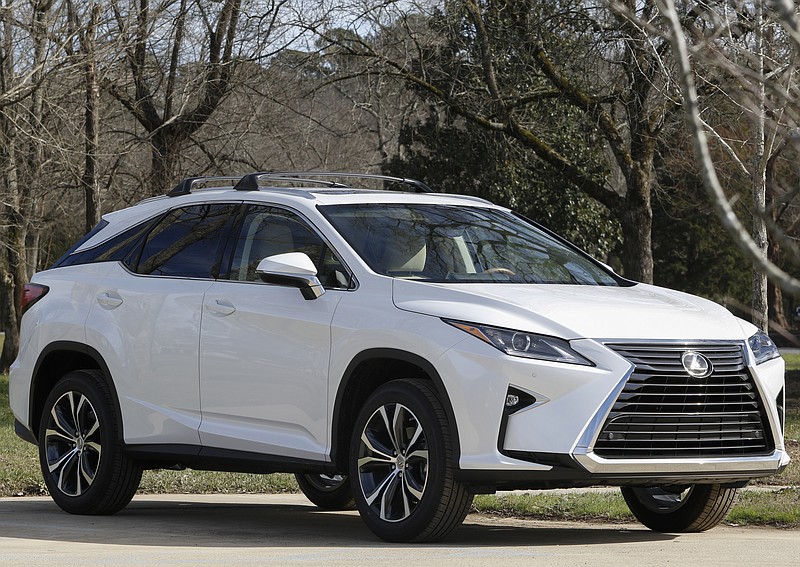 Staff Photo by Dan Henry / The Chattanooga Times Free Press- 1/6/16. The 2016 Lexus RX crossover. 