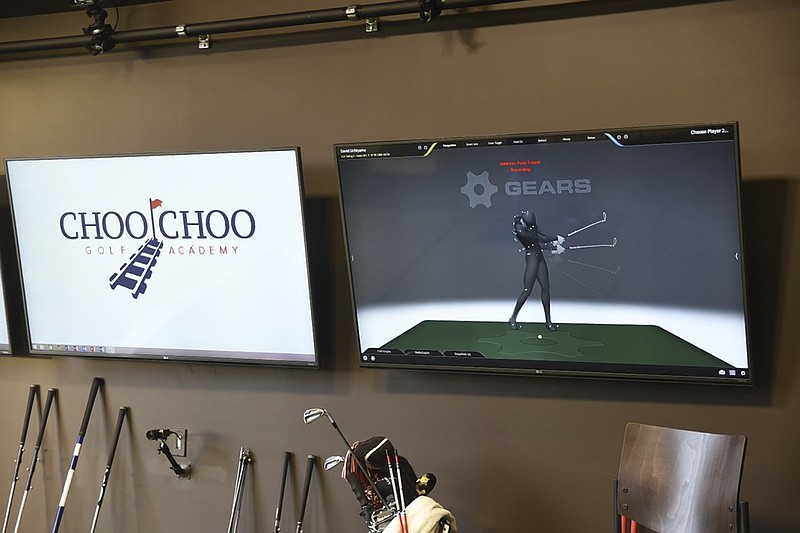 Todd S. Moreland's Choo Choo Golf Academy, with teaching professional Thomas W. Smith, from the Honor's Course, have the only 3-D Gears Golf system anywhere at the East Brainerd driving range on Mackey Avenue.