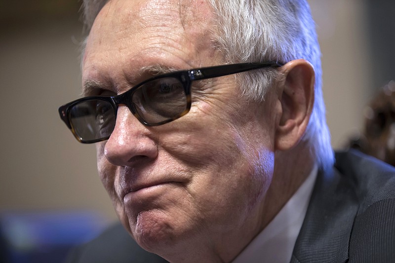 Senate Minority Leader Harry Reid would like the campaign finance rules to be changed to allow him to use leftover funds to pay for a personal assistant for him when he leaves office next year.