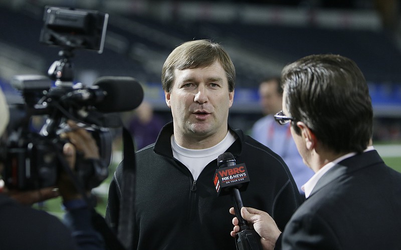 The Associated Press

After preparing Alabama's defense for the Cotton Bowl and for Monday night's national championship game, along with the interviews that came along with it, Kirby Smart took over Georgia on a full-time basis Tuesday morning.