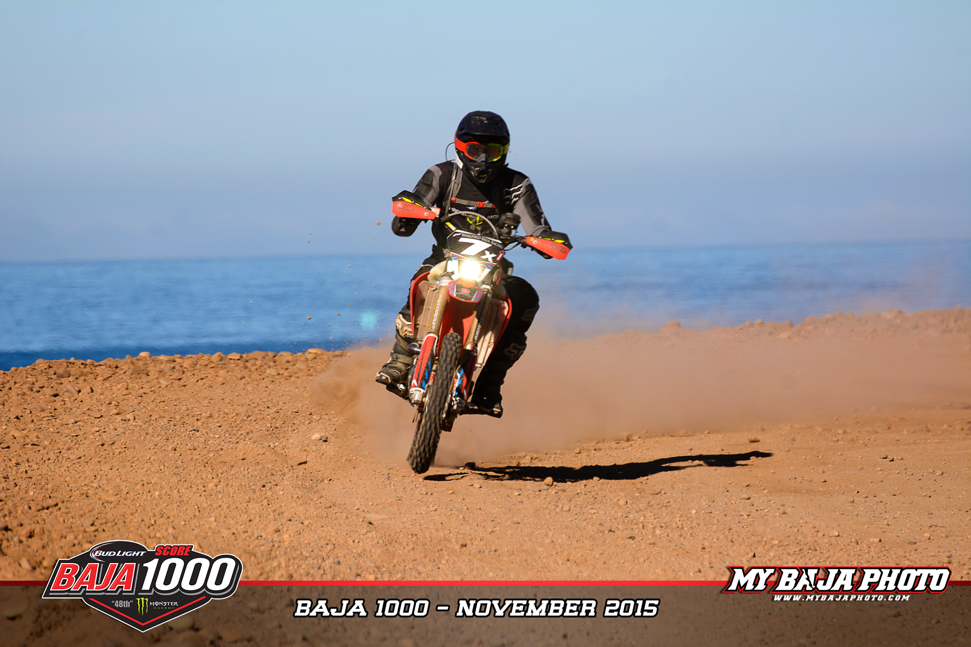 The Baja 1000 takes drivers through all types of terrain, from mountains to deserts to sandy beaches.
