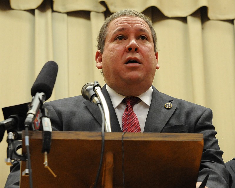 Tennessee state Rep. Gerald McCormick speaks about the United Auto Workers in February 2014.