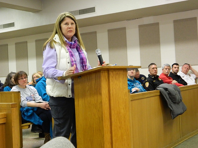 Bradley County Road Superintendent Sandra Knight Collins asked the Bradley County Commission on Monday for "a little more respect" concerning her department. Commissioner Thomas Crye has publicly voiced criticism of the number of worker's compensation claims made by the road department.