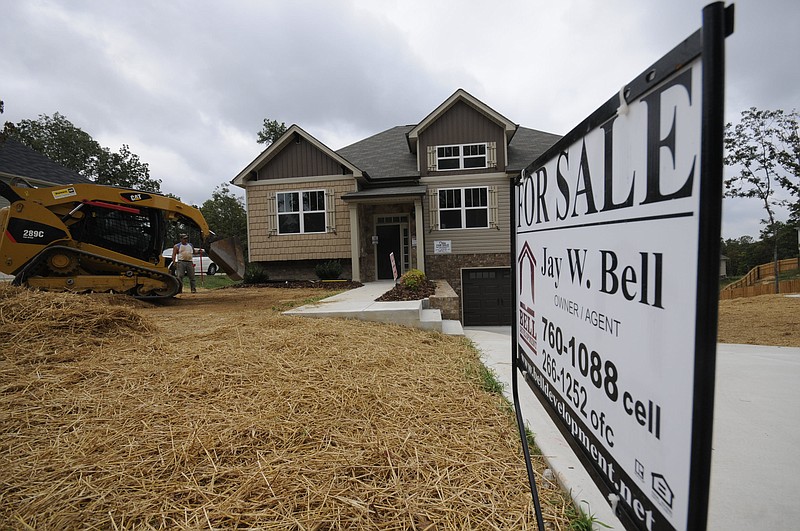Jay Bell, who built this home in Hamilton on Hunter North, off Mountain Creek Road, is seeking permission to build a new subdivision near Ooltewah Elementary School.