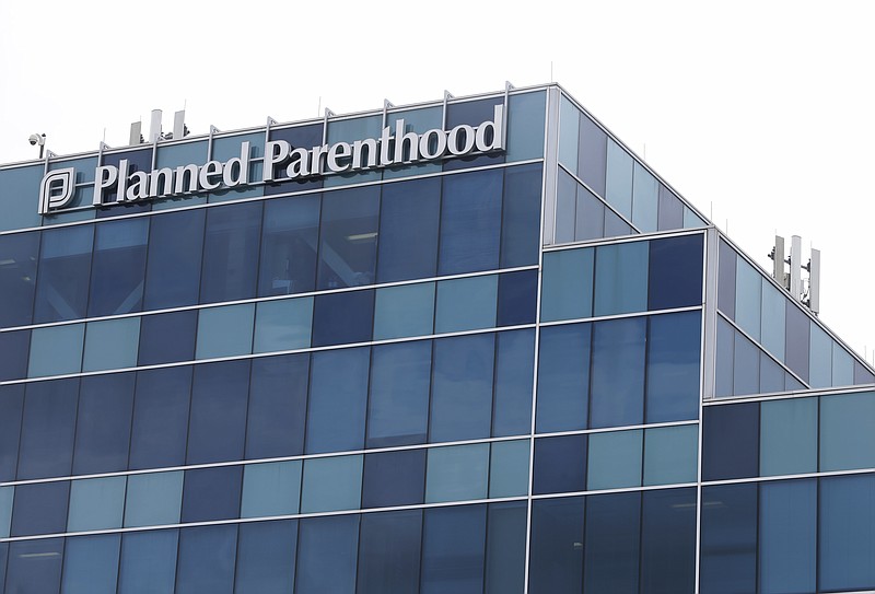 This Oct. 22, 2015, photo shows a Planned Parenthood building in Houston. 